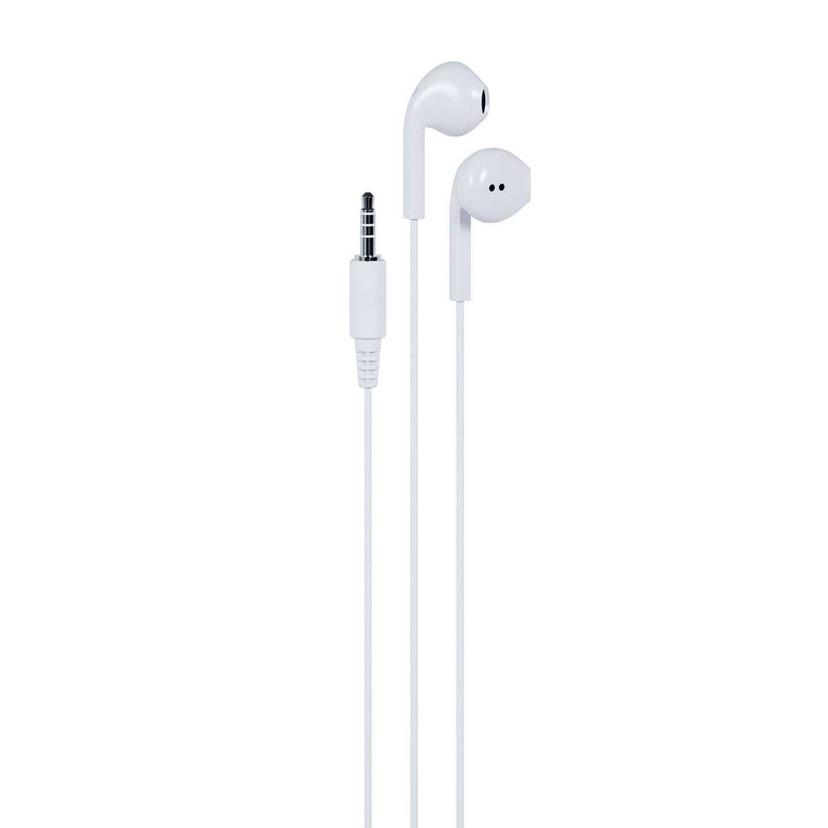 Hodetelefon 3,5mm Kablet Hvit