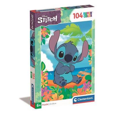 Puslespill 104 Pcs Disney Stitch