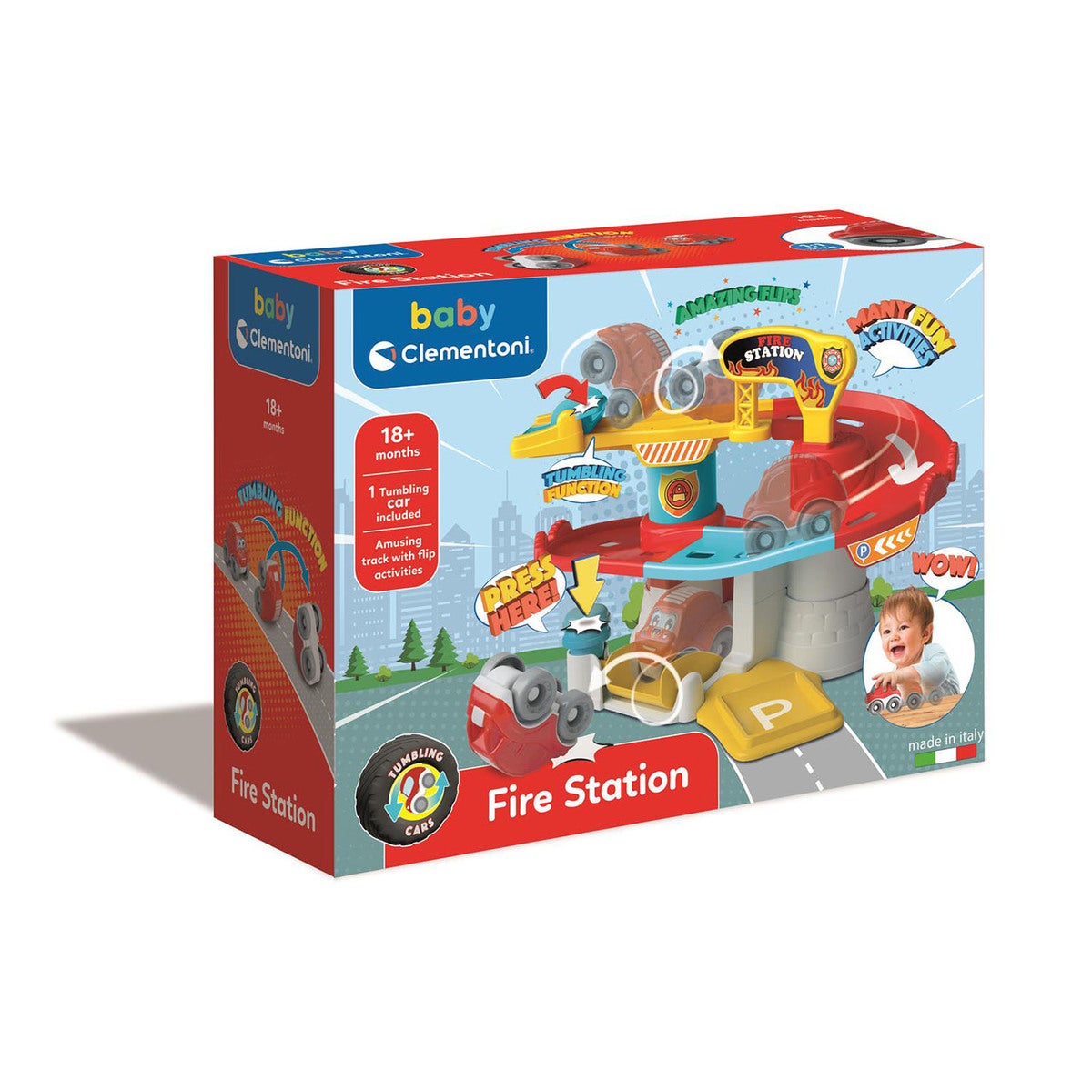 Tumbling Cars Fire Station