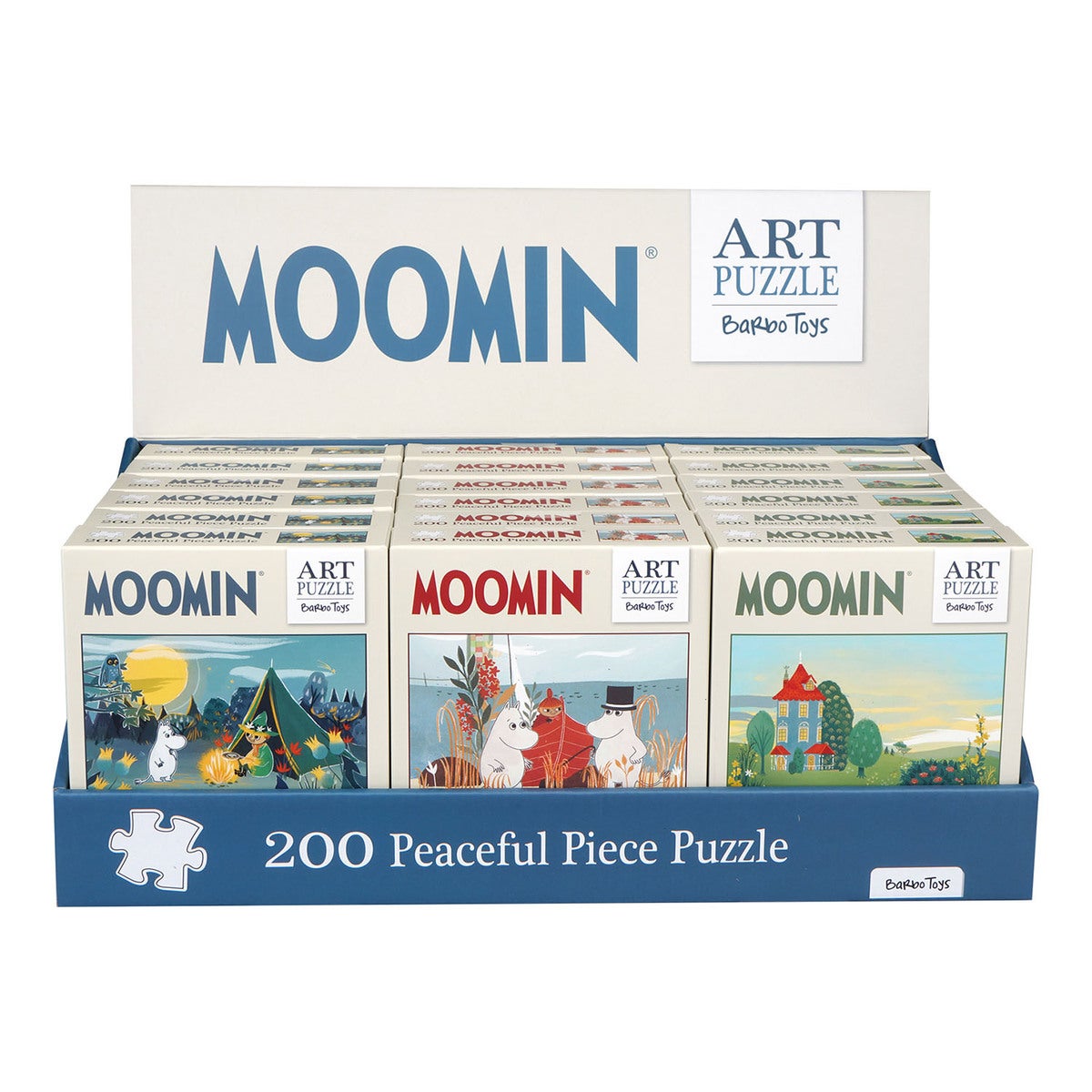 Display 200 Pcs Art Puzzle