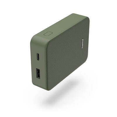 Powerbank Colour 10 10000mAh USB-C+USB-A Green