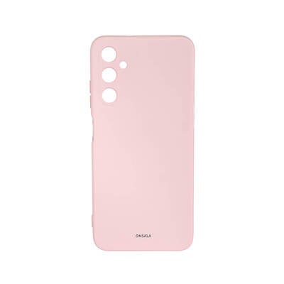 Mobilskal med Silikonkänsla Chalk Pink - Samsung A05s 4G