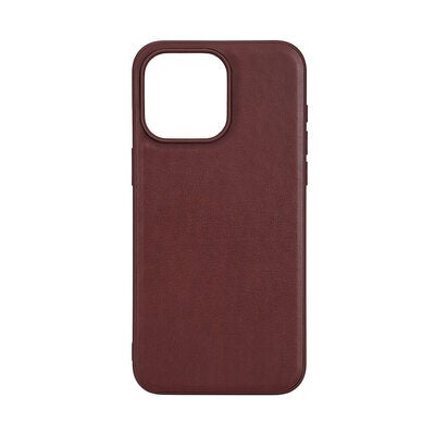 BUFFALO Back cover PU MagSeries iPhone 15 Pro Max Brown
