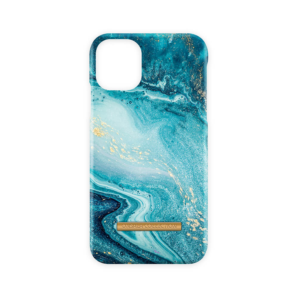 Mobile Cover Soft Blue Sea Marble iPhone 11
