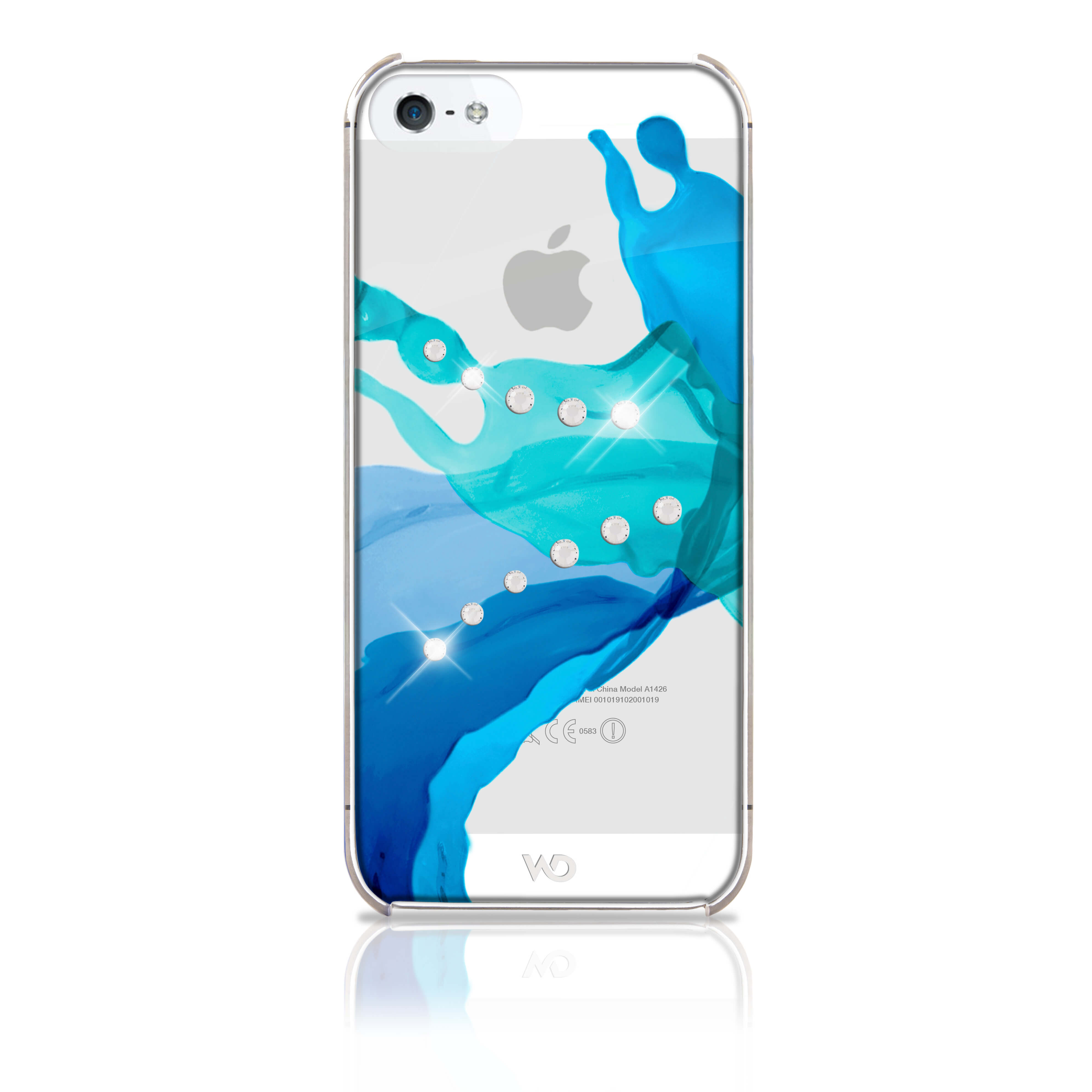 Liquids Mobile Phone Cover fo r Apple iPhone 5/5s, blue