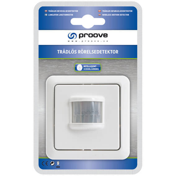 Motion Sensor Wireless 166TU, White