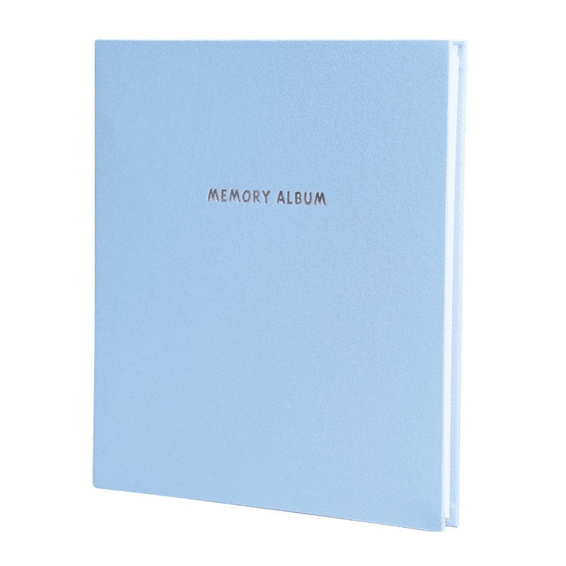 Fotoalbum 23,5 X 27cm Hukommelse 20 Klæbende Sider Blå