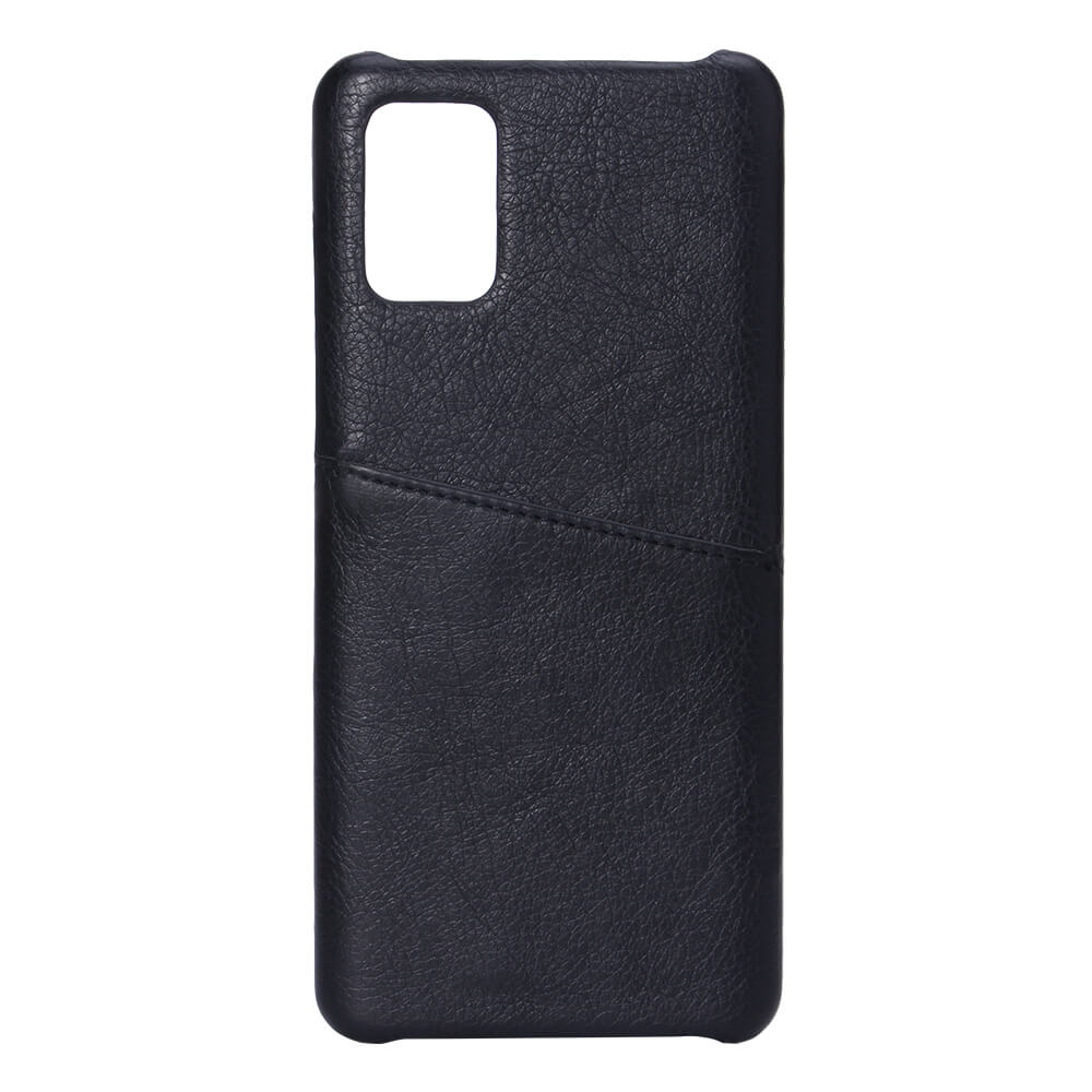 Mobilecover Black Samsung A71 Creditcard Pocket