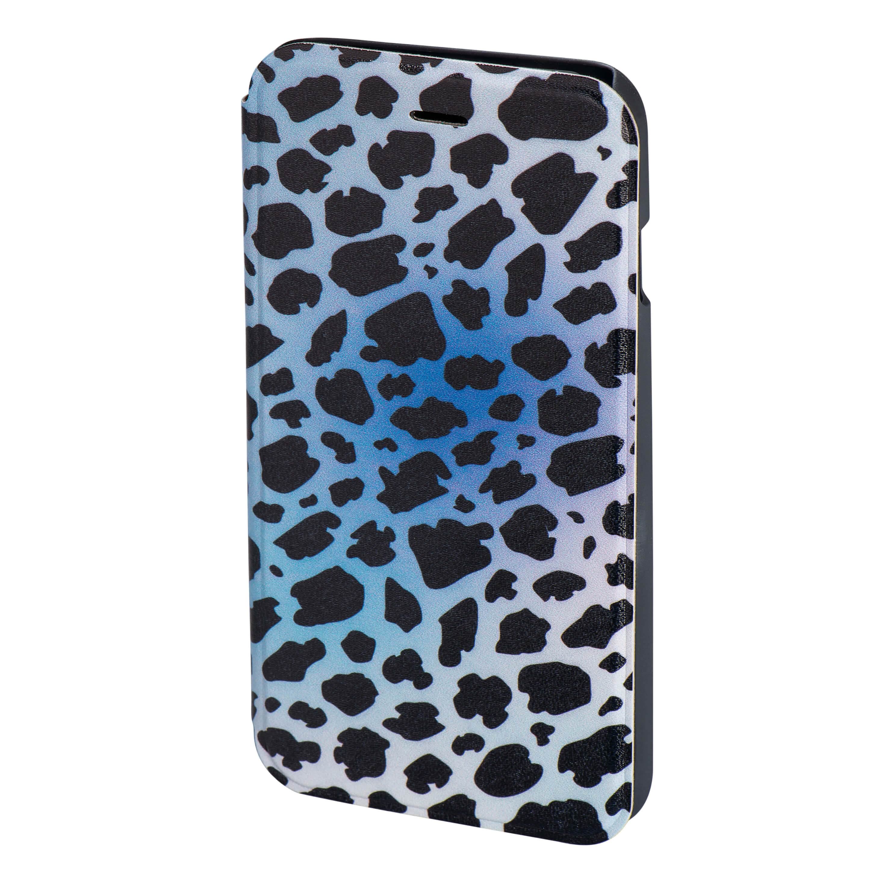 HAMA Mobilewallet DesignLine iPhone6/6S Leopard Blue