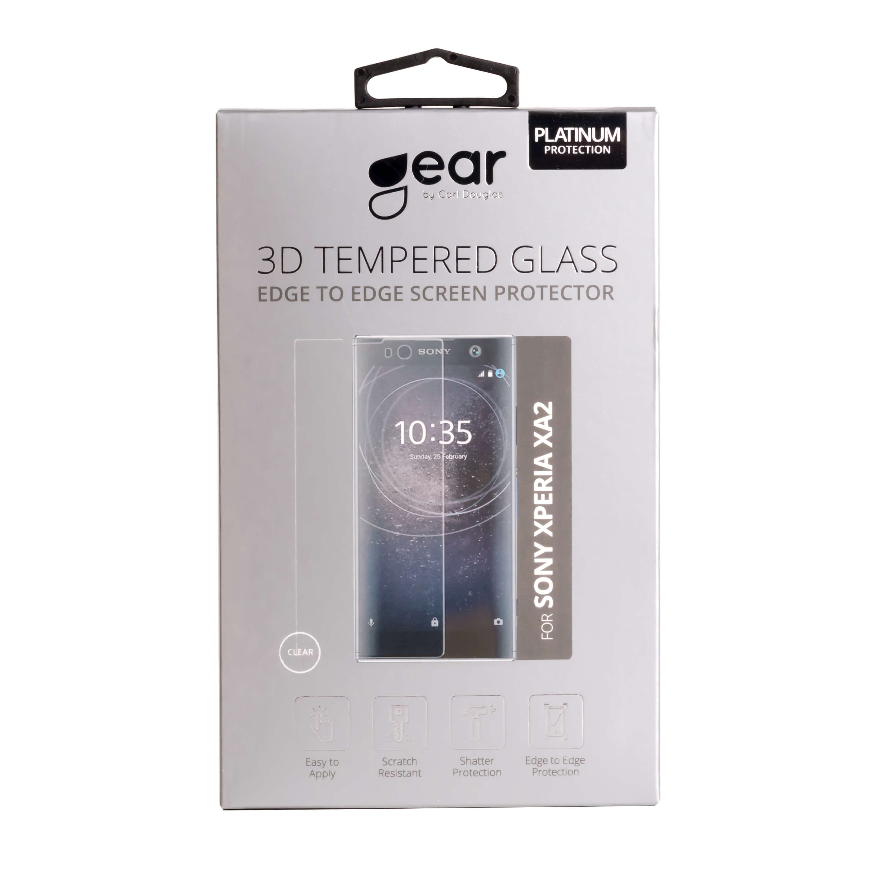 Glass Prot. 3D Sony Xperia XA2 (SM12) Edge to Edge Transparent
