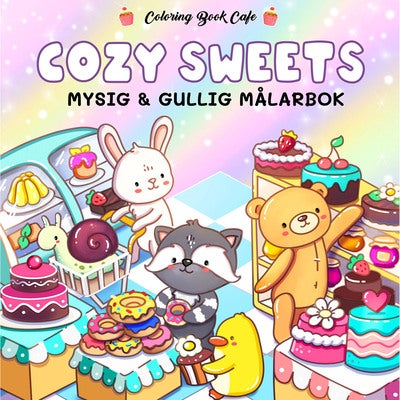 Målarbok: Cozy Sweets