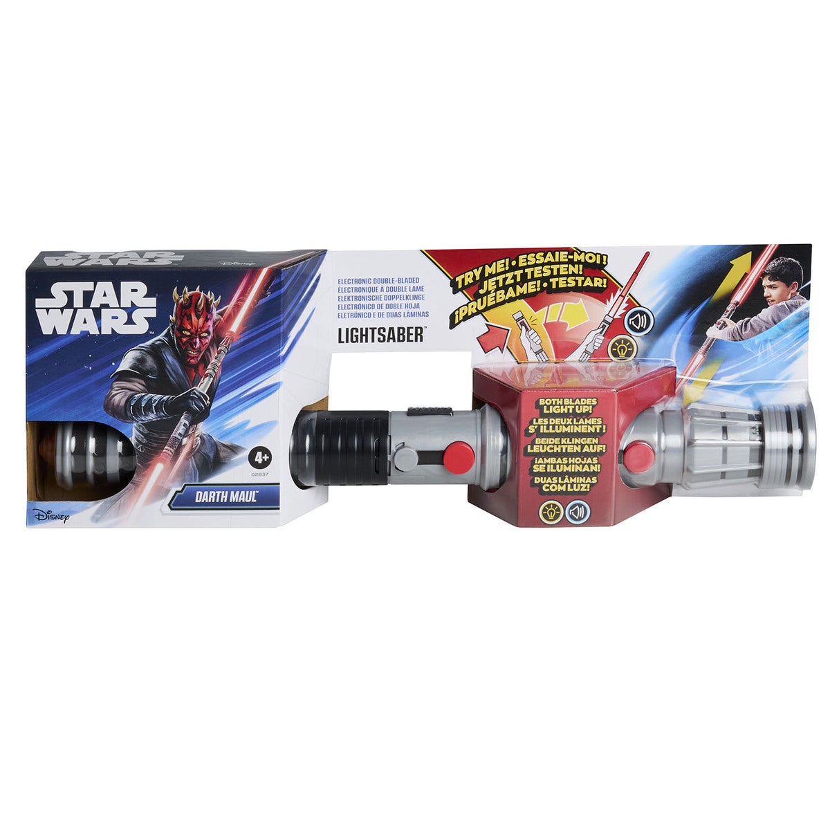 SW Electronic Lighsaber Double Bladed Darth Maul