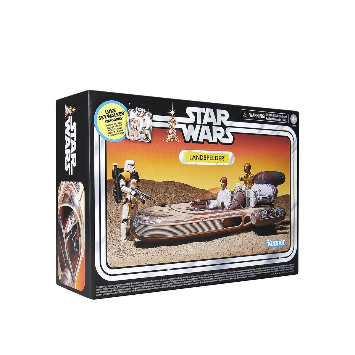 Vintage 3,75" Playset Landspeeder & Luke Skywalker
