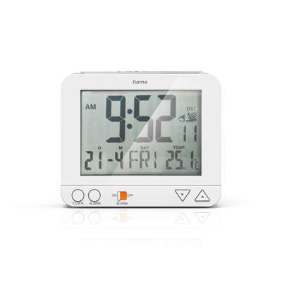 Alarm Clock RC550 Radio White