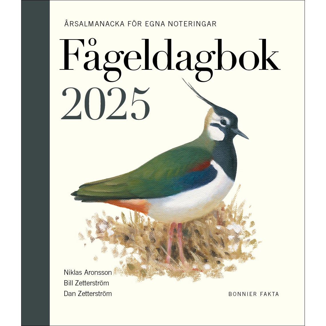 Fågeldagbok 2025: Årsalmanacka för egna noteringar