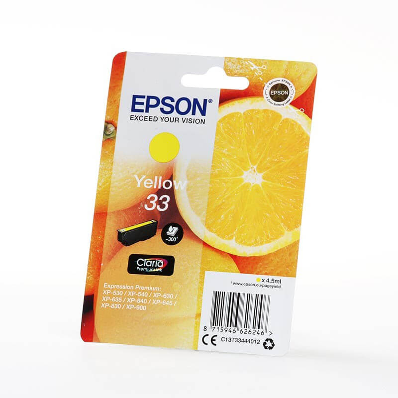Blekk C13T33444012 33 Gul Oranges