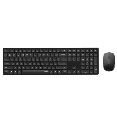 RAPOO Keyboard/Mice Set 8020M Wireless Multi-Mode Black