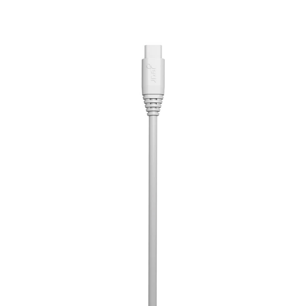 Round Charging Cable Lightning to USB-A 3m White 