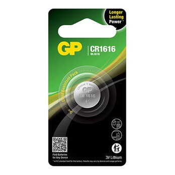 Coin Cell Lithium CR1616 1-Pak