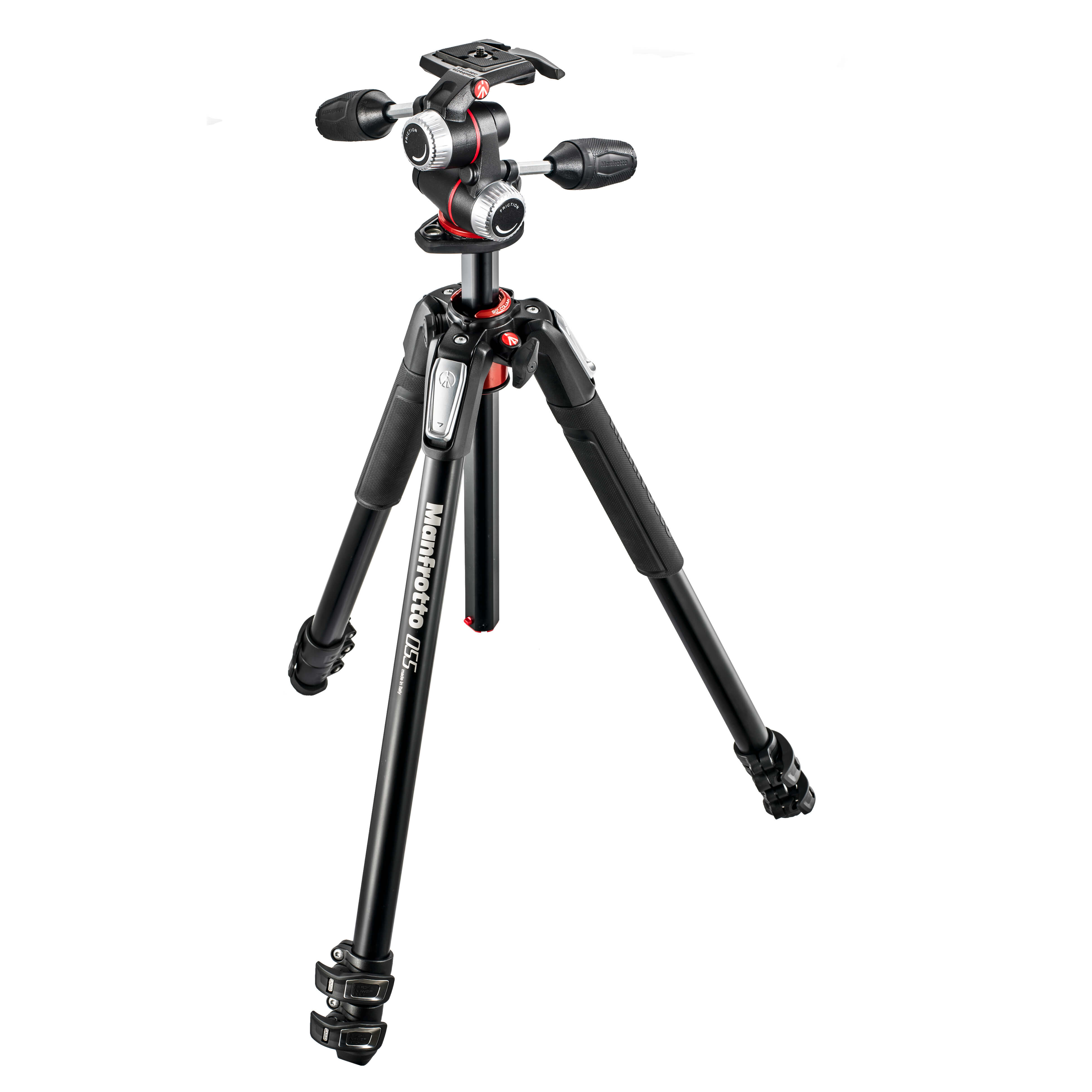 MANFROTTO Tripod with Head 3-Way,  Black