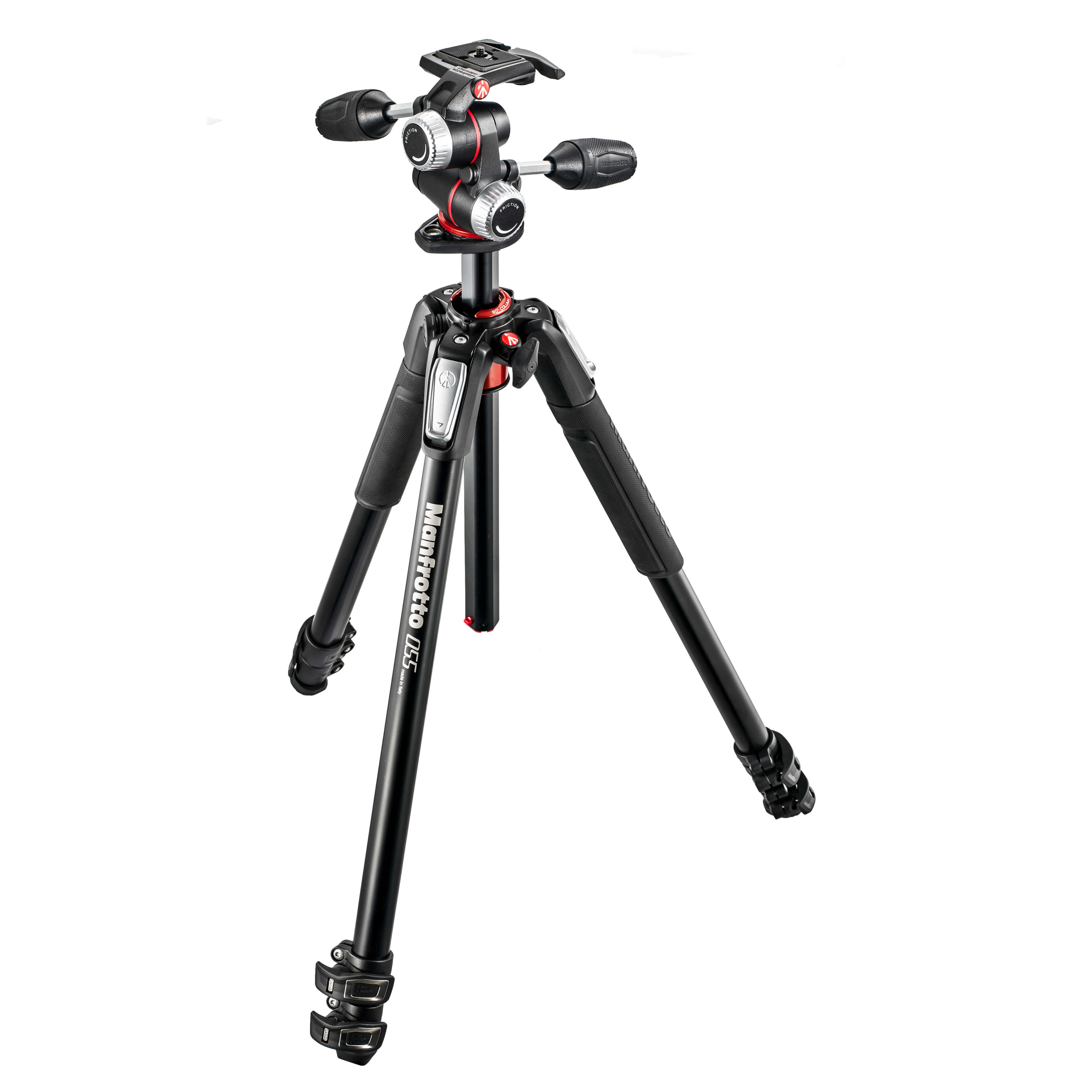 MANFROTTO Jalusta Kit Foto Alu MK055XPRO3-3W Kolmitiepää