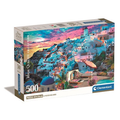 Puslespill 500 Pcs CB High Quality Collection Greece View