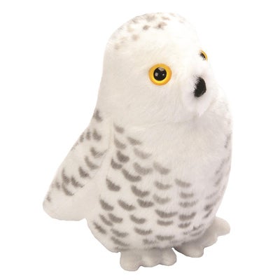 Gosedjur Bird With Sound 18 cm Fjälluggla