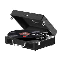 Record Player Revival 55 Stereo Black - Tura Scandinavia