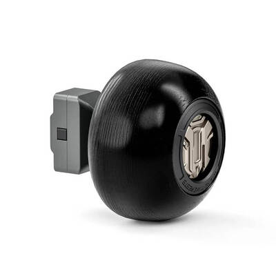 Khronos Circular Wooden Handle Space Grey