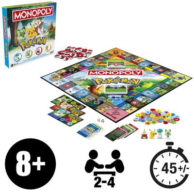 Lautapeli Monopoly Pokemon (SE/FI) 