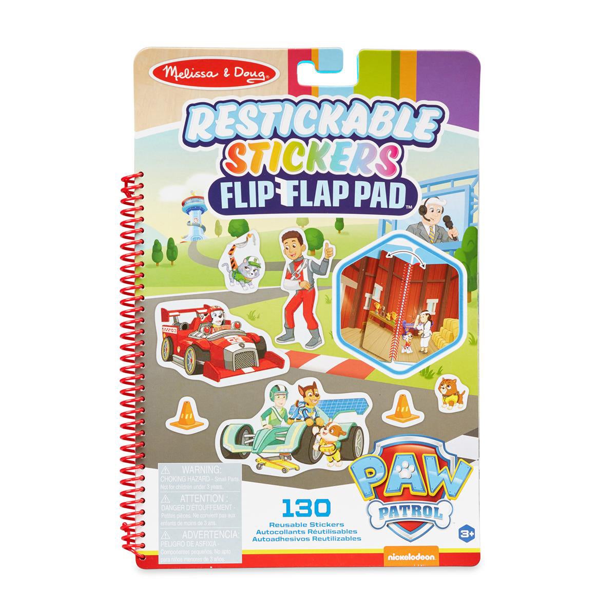 Reusable Stickers Pad Paw Patrol Classic Missions