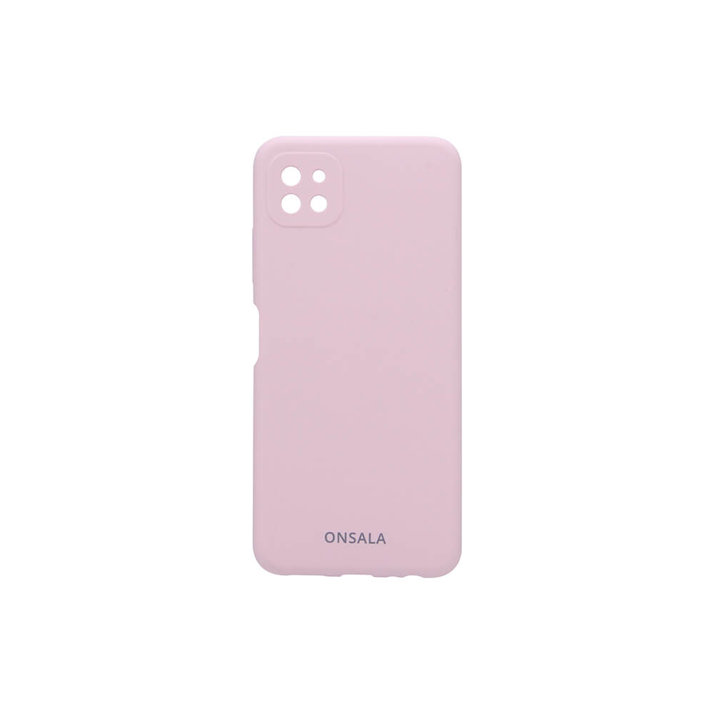 Phone Case Silicone Sand Pink - Samsung A22 5G