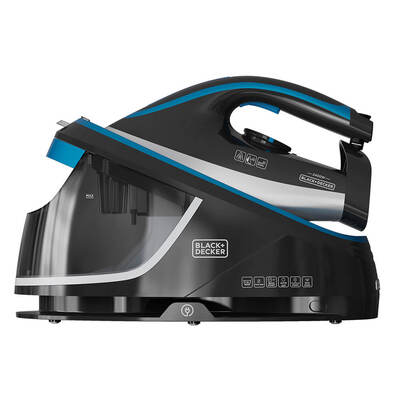 BLACK+DECKER Steam Station 1.5L Black