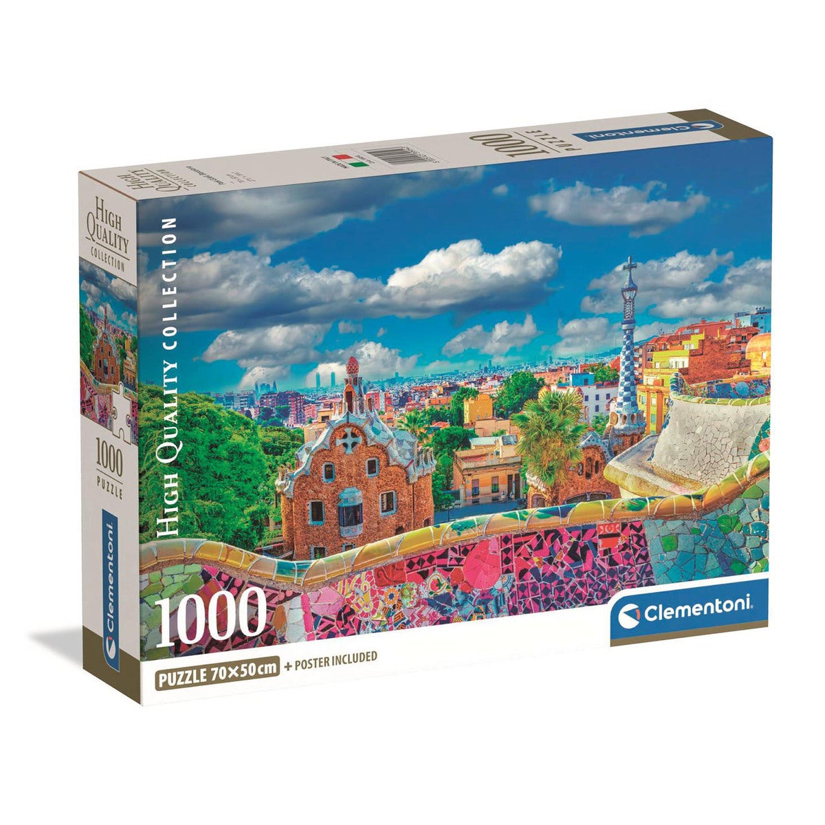 Puslespill 1000 Pcs CB Park Güell Barcelona