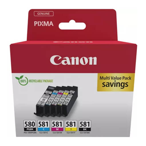 CANON Ink 2078C005 PGI-580/CLI-581 Multipack