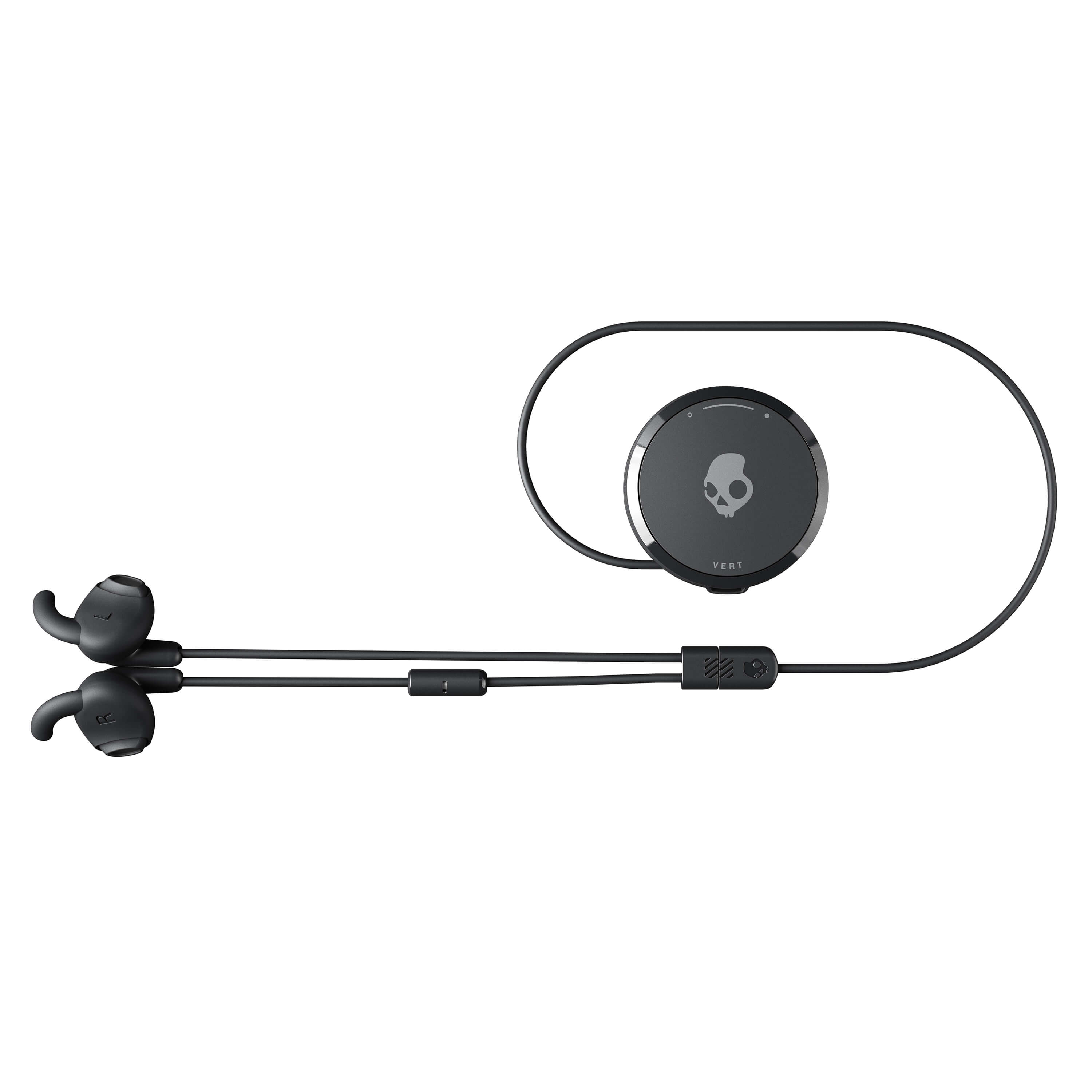 SKULLCANDY Headphone Vert Sport In-Ear Wireless Black