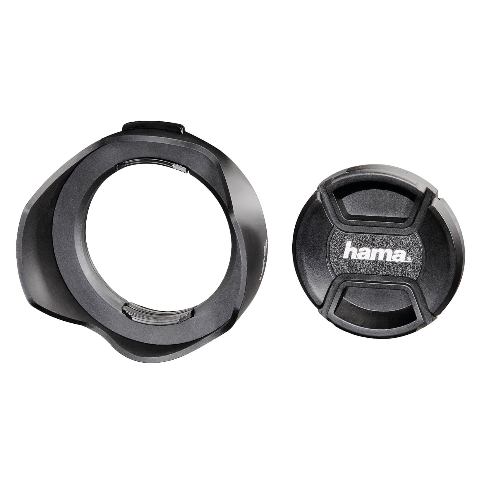 Lens Hood with Lens Cap, univ ersal, 58 mm