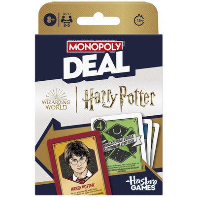 Korttipeli Monopoly Deal Harry Potter (SE/FI)