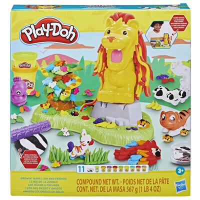 Grown Mane Lion And Friends Playset