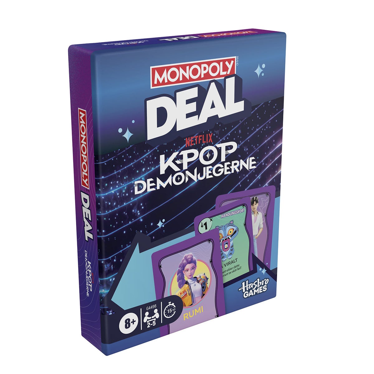 Brætspil Monopoly Deal Kpop Demon Hunters (NO)