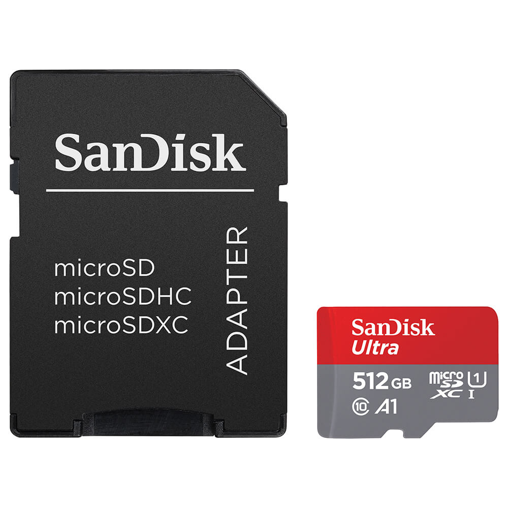 MicroSDXC Mobile Ultra 512GB 150MB/s UHS-I Adap