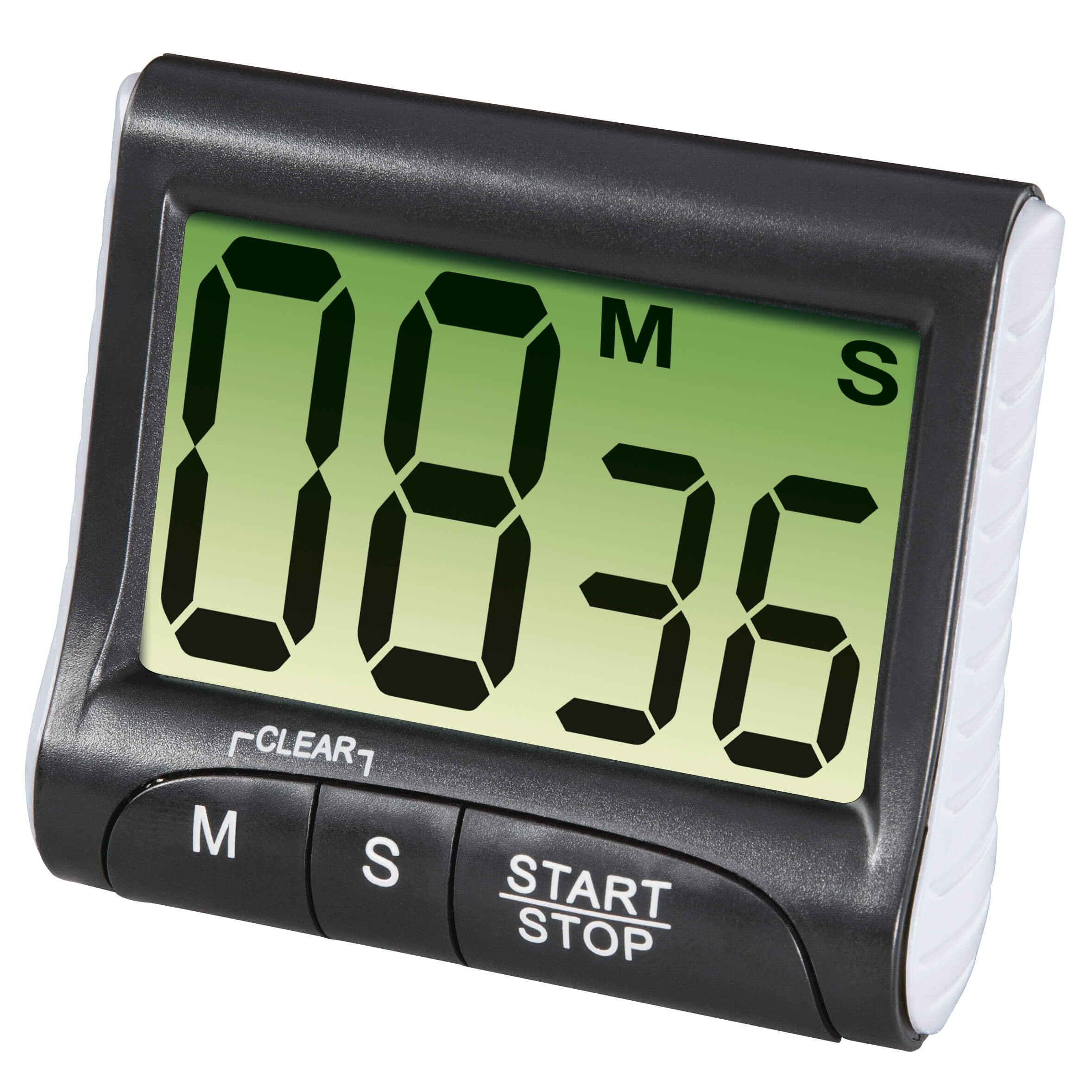 XAVAX Countdown Kitchen Timer, digi tal, black