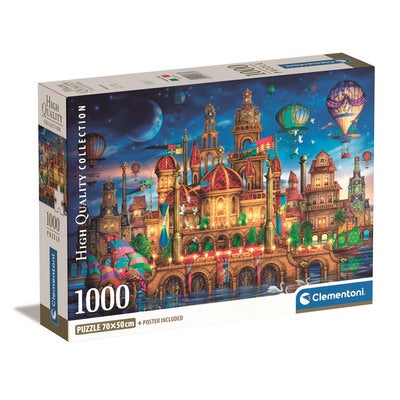 Puslespill 1000 Pcs CB High Quality Collection Downtown