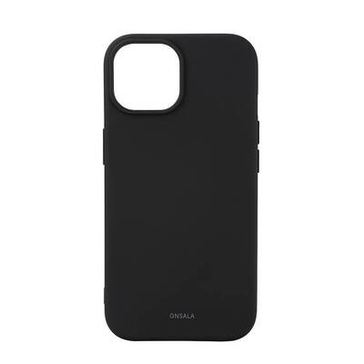 Phone Case with Silicone Feel MagSeries Black - iPhone 15 