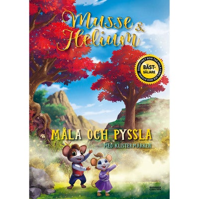 Måla och pyssla med klistermärken