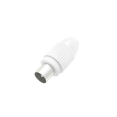 HAMA Antenna Plug Coax White