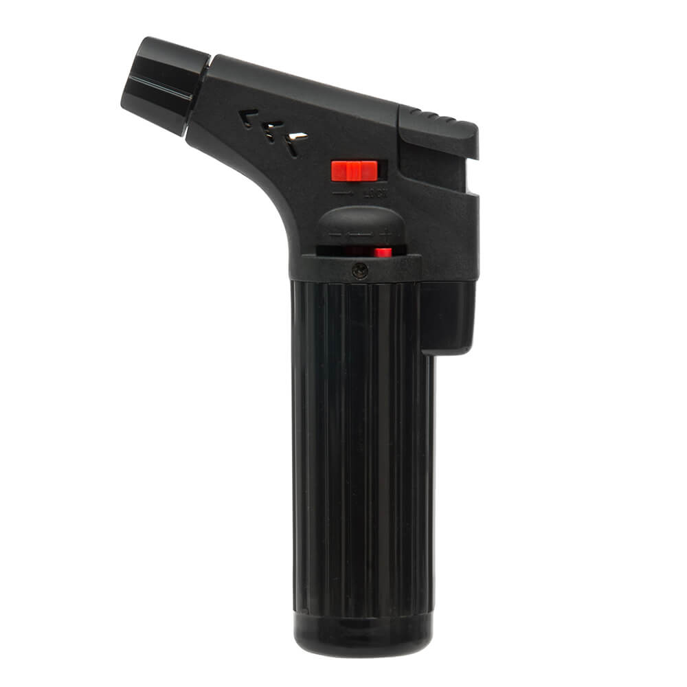 Gas Lighter Jet Flame Black