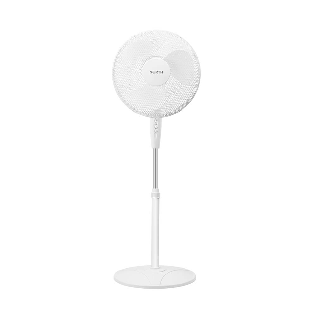 NORTH Stand Fan 40cm Plastic White 