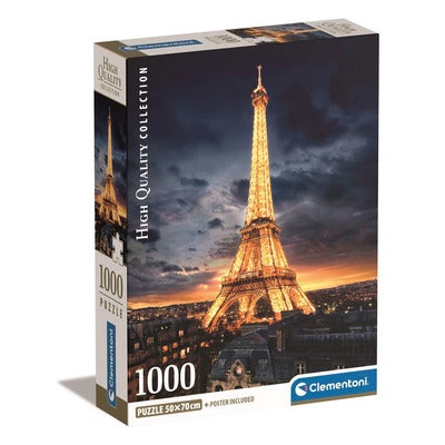 Puslespill 1000 Pcs CB High Quality Collection Tour Eiffel