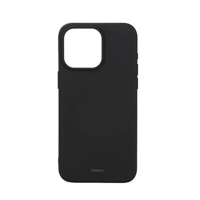 Phone Case with Silicone Feel MagSeries Black - iPhone 15 Pro Max